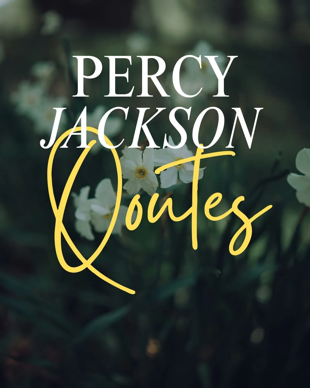 Percy Jackson Quotes